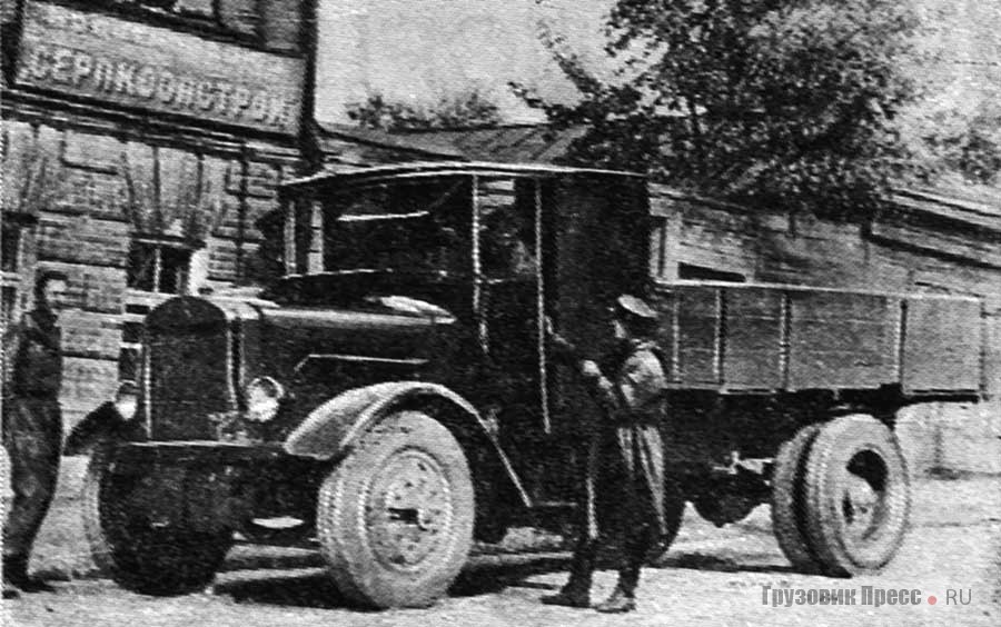 Газогенераторный Я-5 образца 1933 г. в пробеге Москва–Серпухов