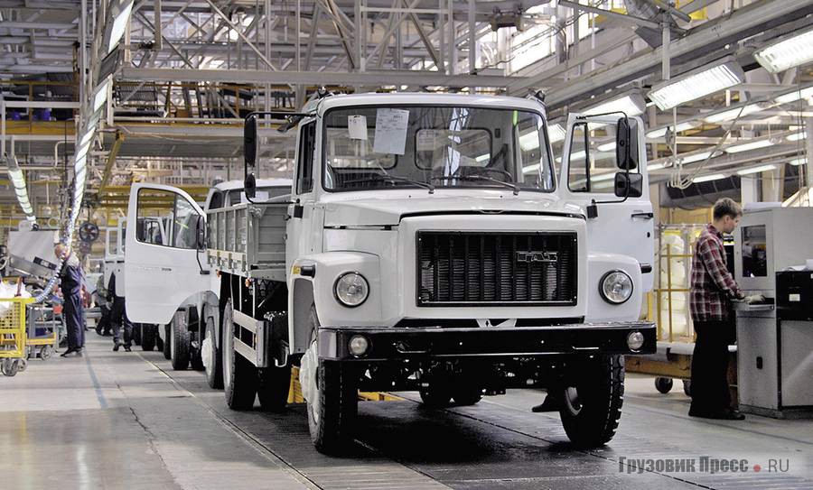 В 2014 г. семейство среднетоннажников ГАЗ-3307, 3309  отмечает 25-летие конвейерной жизни