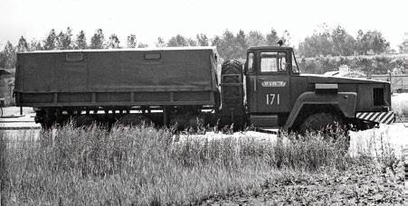КрАЗ-Э260Е с ГТД ГАЗ-99, 1974 г.
