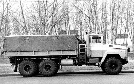 КрАЗ-2Э260Е с ГТД ГАЗ-99, 1976 г.