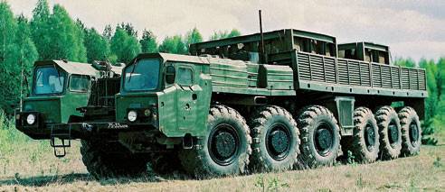 МАЗ-547Э с ГТД-1000Т, 1978 г.