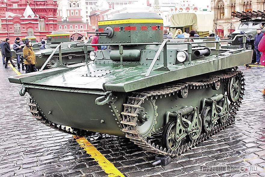 Малый плавающий танк Т-37А
