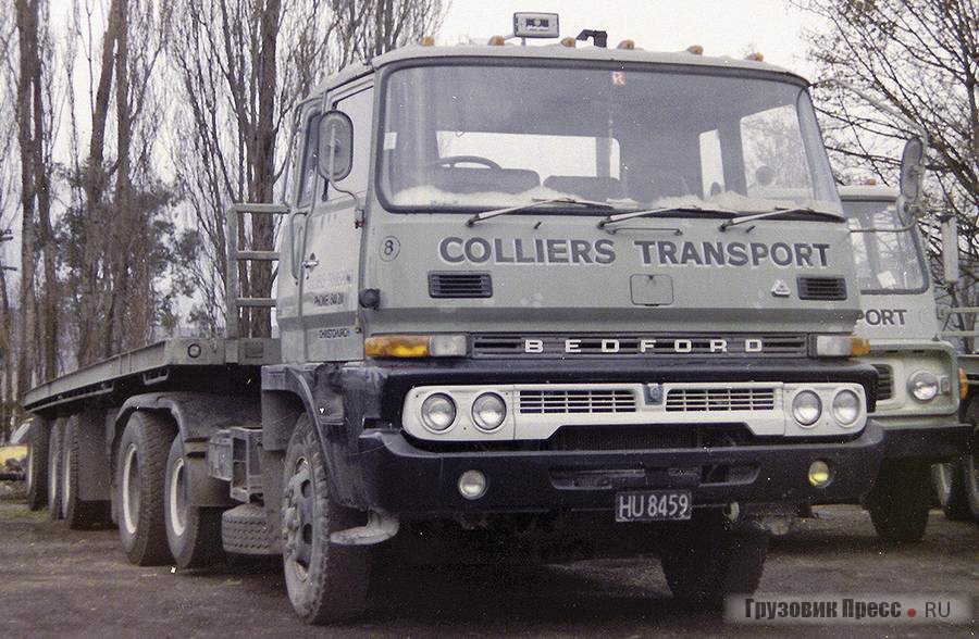 Тягач Isuzu SBG (6x2) предлагался в странах Океании под маркой Bedford, тоже принадлежавшей GM