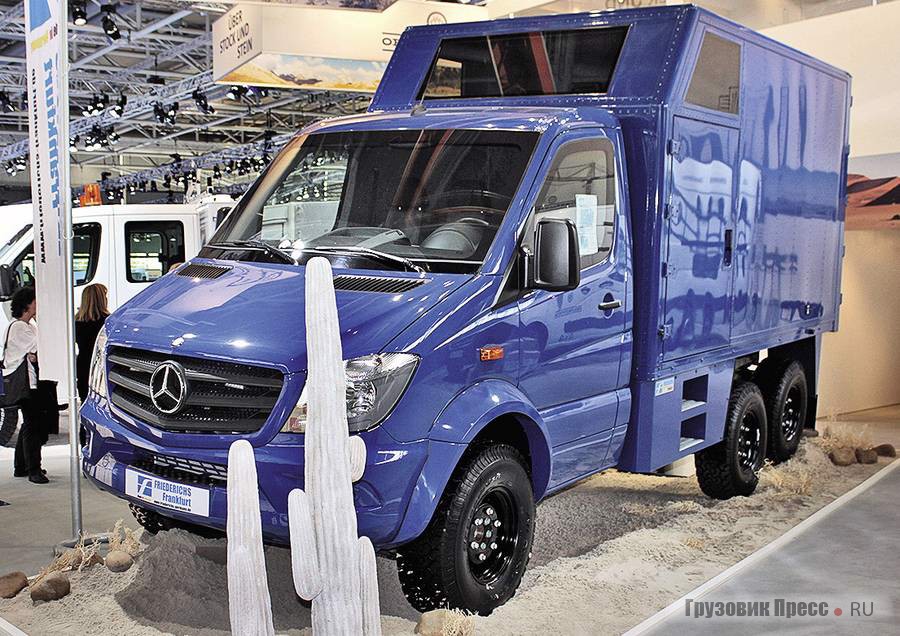 Friederichs 6х6 Mercedes Sprinter