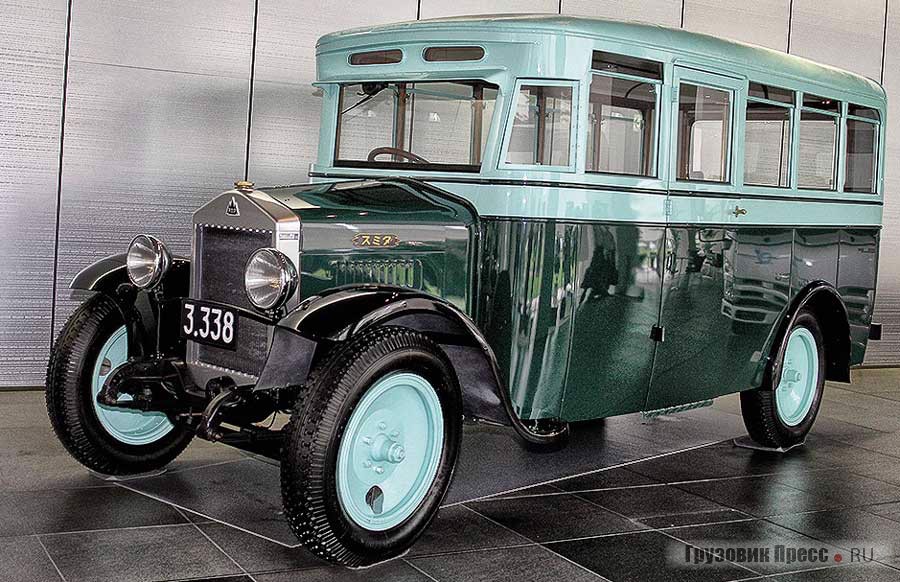 Самый старый из сохранившихся автобусов Японии – будущий Isuzu, а пока Sumida type M 1932 года