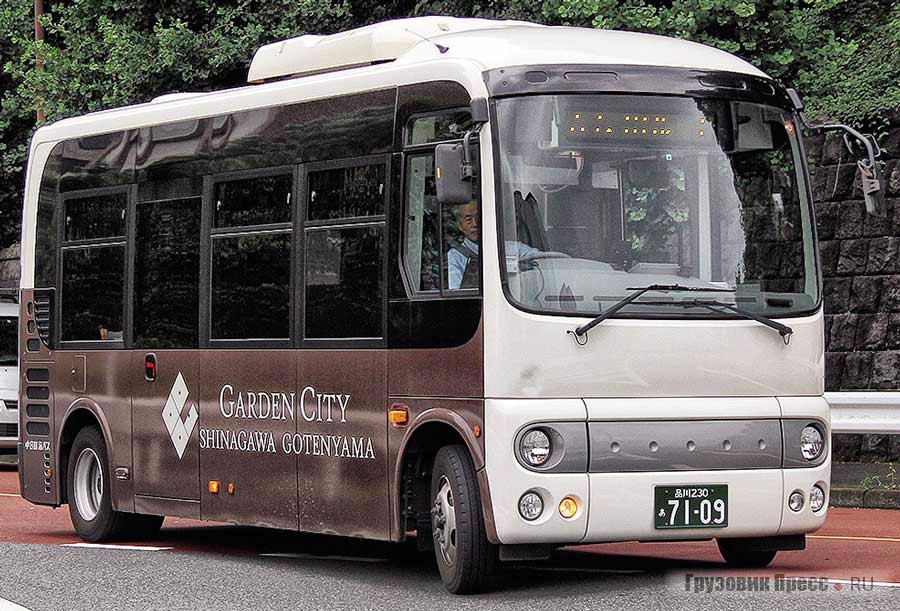 Новейший городской автобус Hino Poncho ADG-HX6JLAE – аналог нашего «пазика»