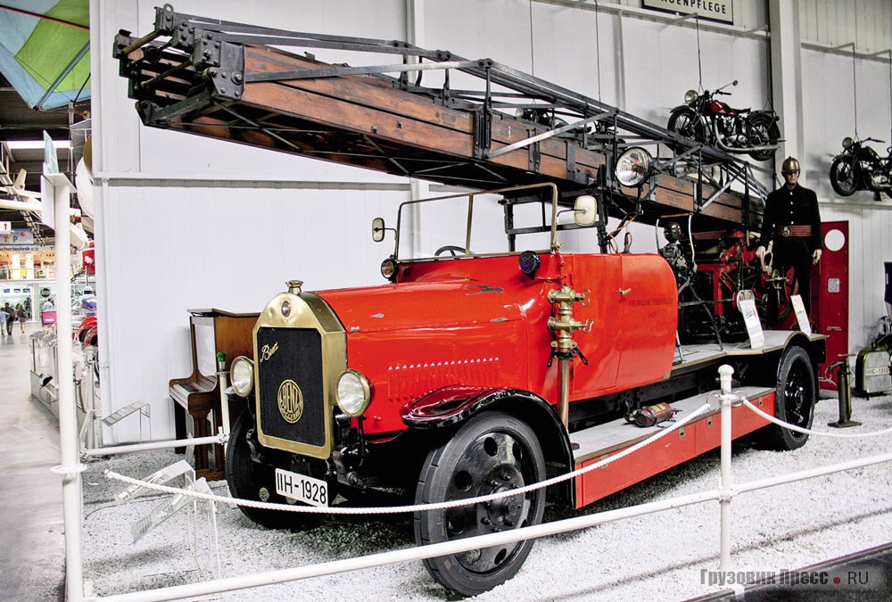 Пожарная лестница Daimler-Benz Metz DS25 (1928)