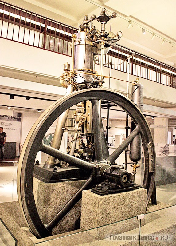 Двигатель Р. Дизеля, сохранившийся до наших дней в Техническом музее Мюнхена
