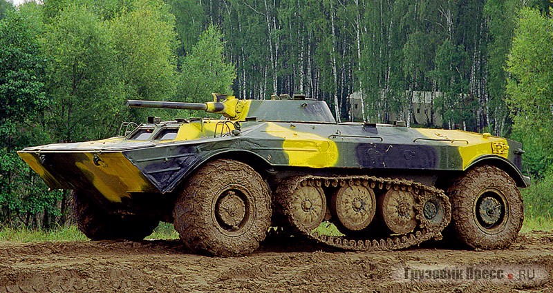 Экспериментальная колесно-гусеничная боевая машина пехоты «Объект 19»