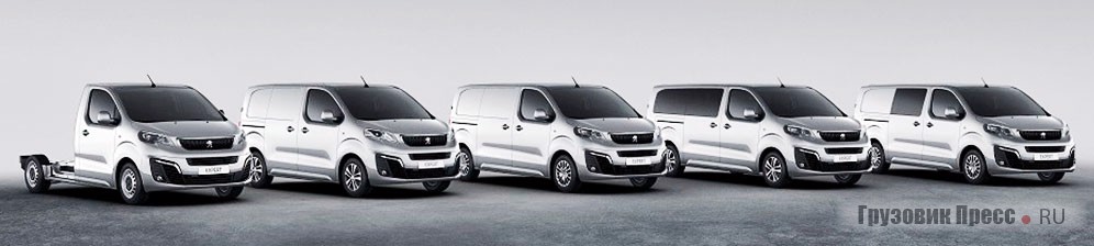Новая линейка Peugeot Expert в Европе будет представлена сразу в семи вариантах. Сколько дойдет до нас – пока вопрос