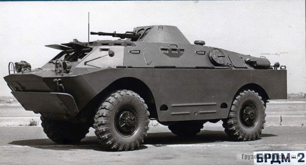 Бронированная разведывательно-дозорная машина БРДМ-2 (ГАЗ-41)