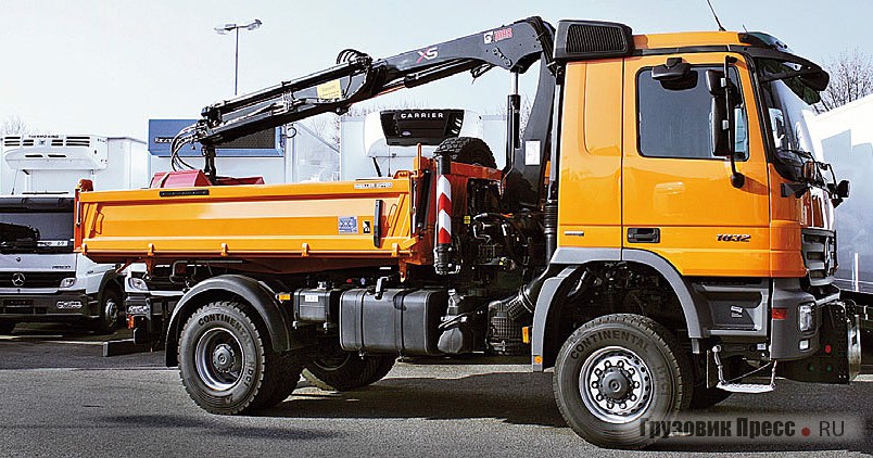 Atego 1832 c манипулятором HIAB