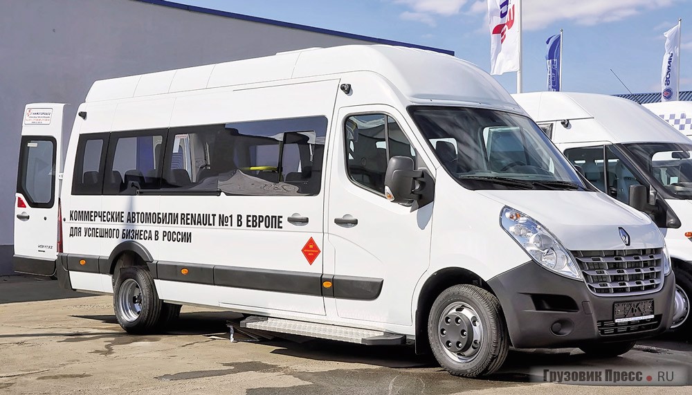 Городская маршрутка [b]Renault Master[/b] от «СТ Нижегородец» – один из новых «фургонбусов» на нашем рынке