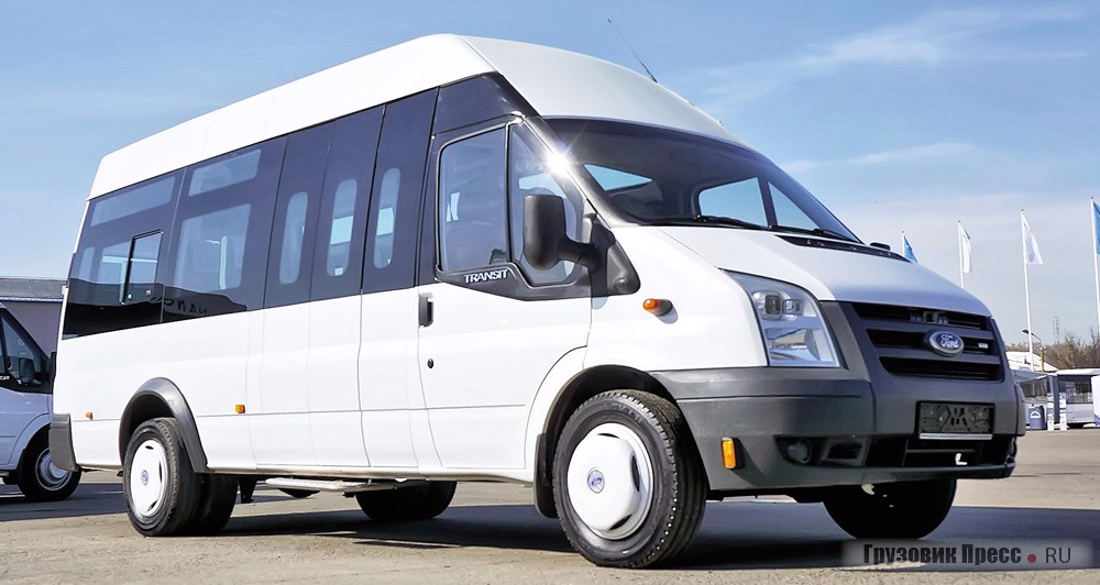 Оригинальный [b]Ford Transit[/b] от «Автодома» с увеличенным остеклением и прислонно-сдвижной дверью