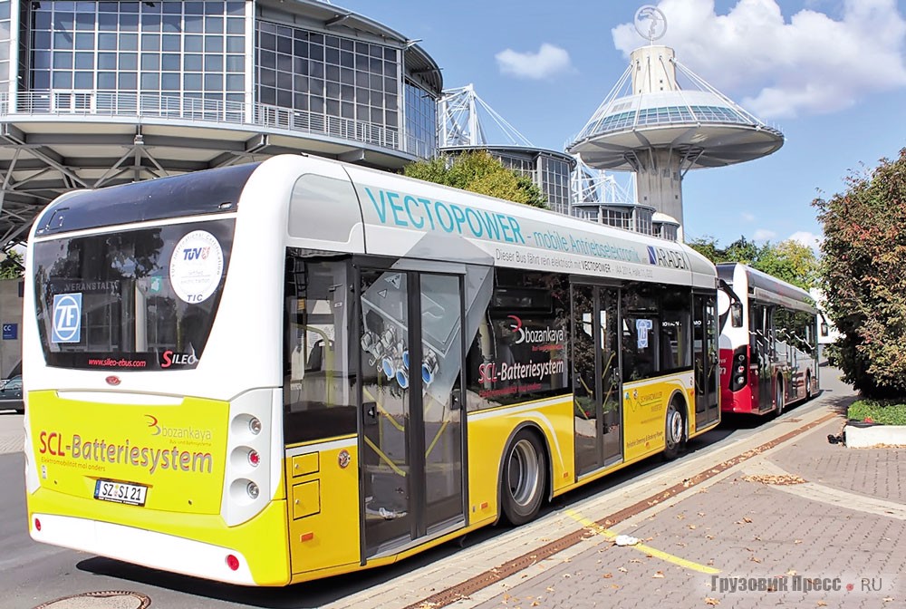 Первые автобусы, поступившие в эксплуатацию в 2014 г.