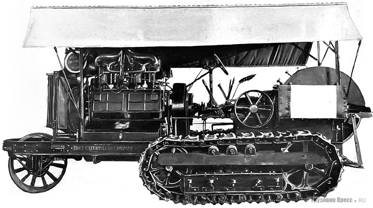 Гусеничный трактор Holt 60 HP