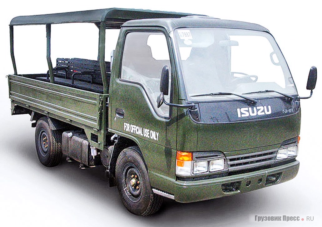 Isuzu NHR с кузовом Trop Carier компании Centro Manufacturing Corp. для вооружённых сил Филиппин