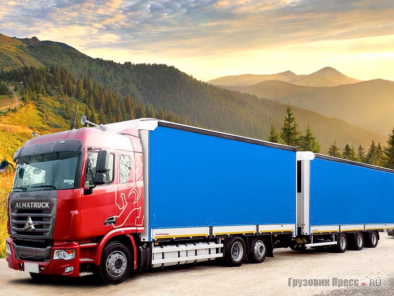 ALMATRUCK 6x2