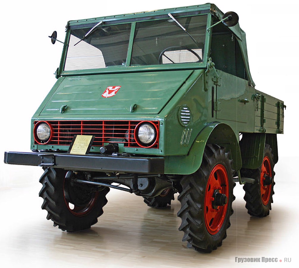 День вчерашний: родоначальник легенды Boehringer Unimog U70200 образца 1952 г. известен и под названием Unimog 2010