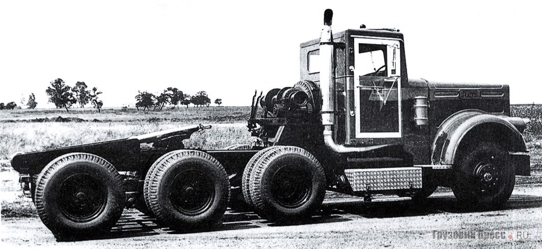 Четырёхосный седельный тягач Ralph C6 S3 компании Transvaal Heavy Transport (Pty.) Ltd, шасси № 0028. 1971 г. (Bernd Regenberg)