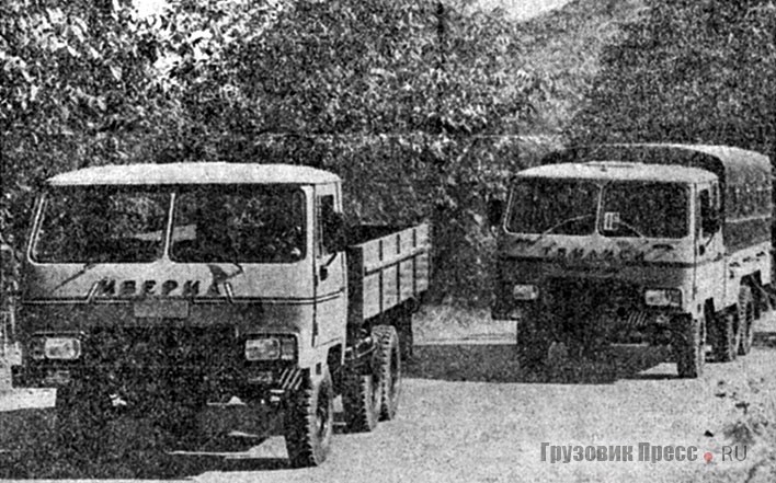 Двухтонные грузовики «Иверия» и «Тбилиси» конструкции Гурама Квериадзе и Томаза Курашвили. Грузопасссажирский (16 мест в грузовом отсеке) первенец «Тбилиси», построенный на нефтебазе Госкомнефтепродукта в 1987 г. получил золотую медаль ВДНХ СССР. В 1989-м творческий союз образовал кооператив, в котором начался выпуск эмбюленсов 6х6 на шасси УАЗ-3962