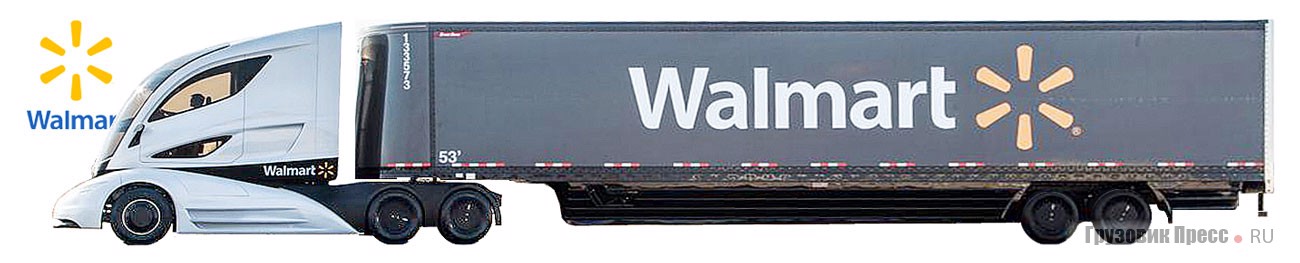Walmart Advanced Vehicle Experience (WAVE) Concept Truck 2014  + Great Dane