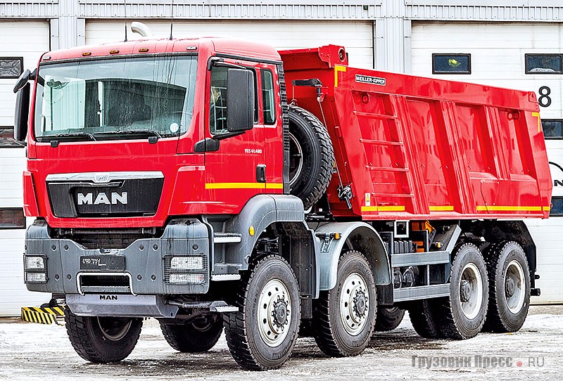 MAN TGS – самый продаваемый в России европейский грузовик в среднетоннажной группе