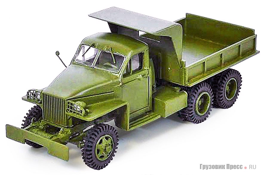 Короткобазный самосвал Studebaker US6 U13 с лебёдкой