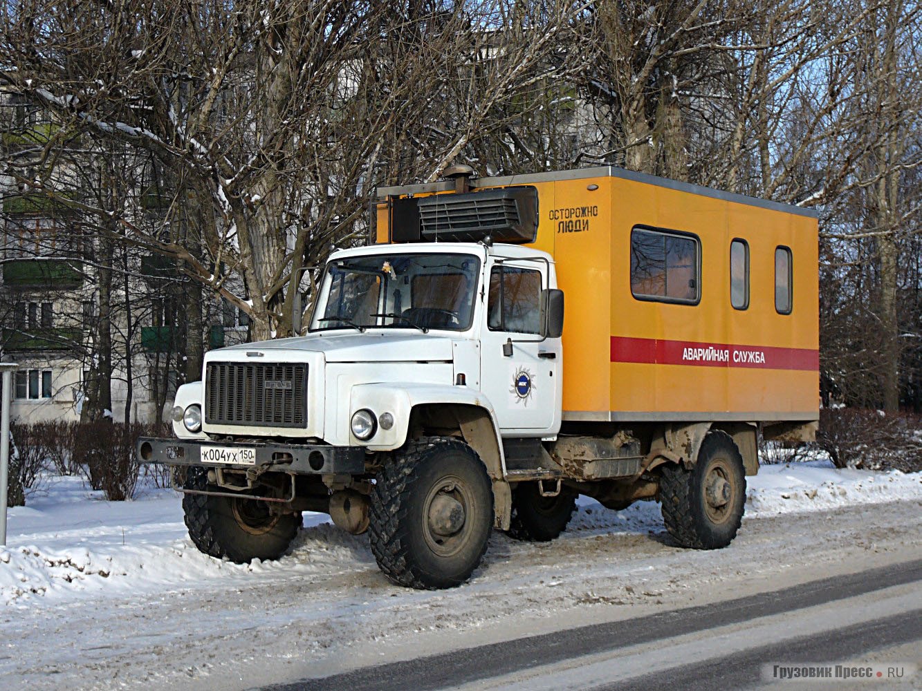 Полноприводный ГАЗ 3308 Садко