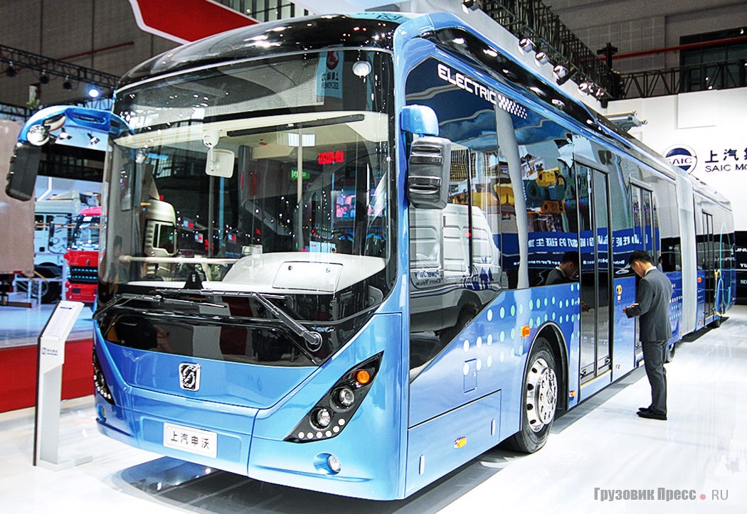 Электробус Sunwin SWB6188EV для BRT-линий