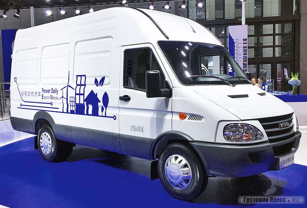 Электрофургон IVECO Power Daily EV42 NJ5057XXYCEV3 для 13 пассажиров