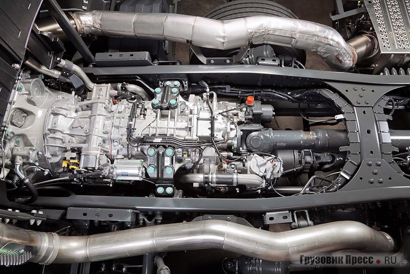 Полностью автоматизированная коробка передач Mercedes PowerShift 3 идёт в базовой комплектации