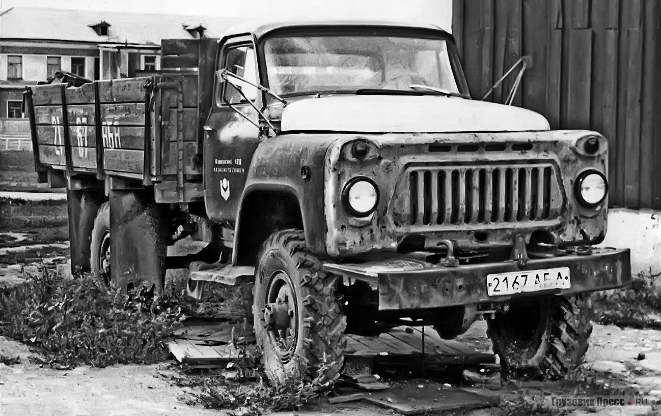 Обновлённый ГАЗ-63А производства Каменского АТП ПО «Сельхозтехника», г. Камень-на-Оби, август 1986 г.