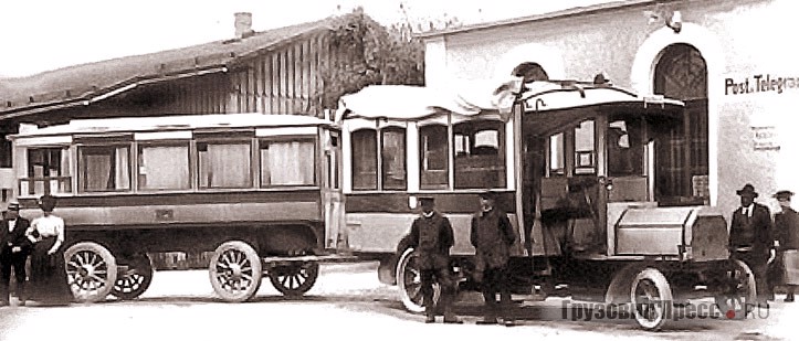 Daimler-Marienfelde D4. 1908 г.