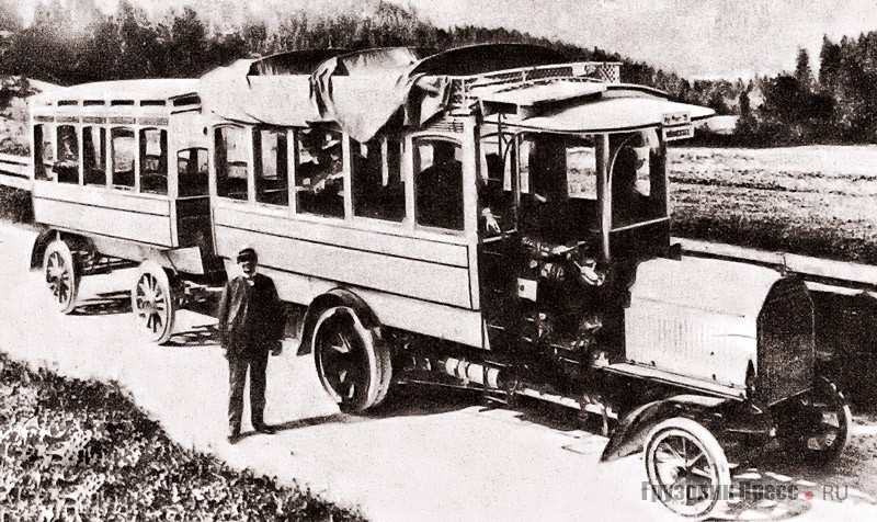 Daimler DM 2b am  Konigssee. 1914 г.