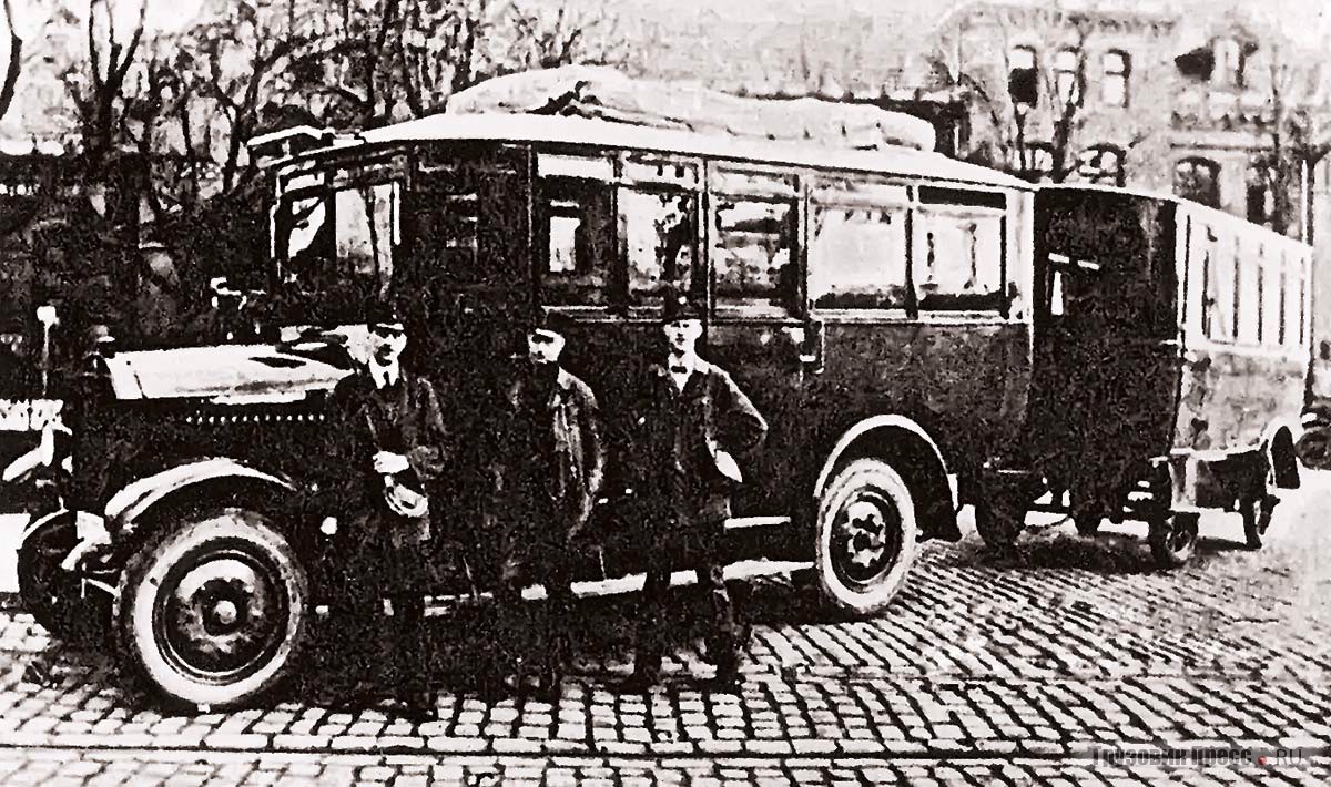 Daimler DC2 + Lange & Gutzeit  RP-2718. 1924 г.