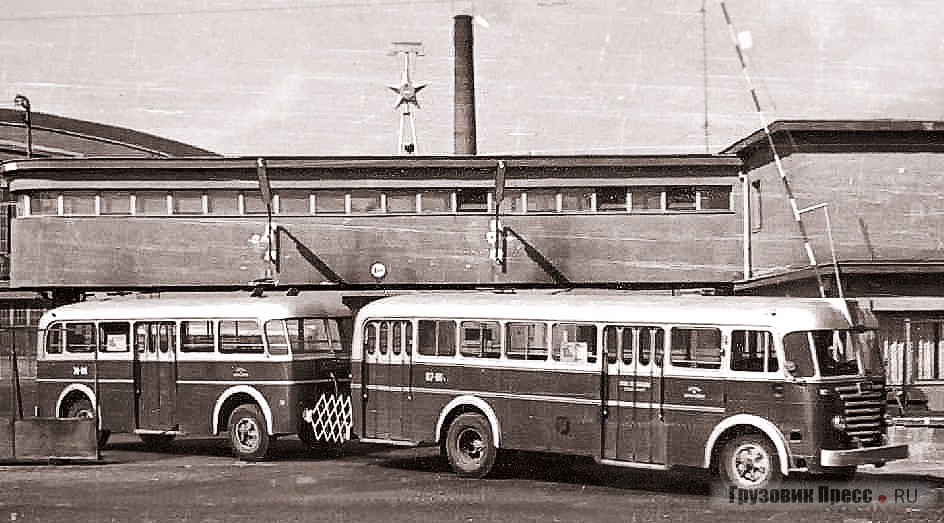 Ikarus 60 + Ikarus. 1957 г.