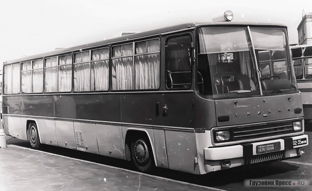 Опытный образец Ikarus 250 1967 г. в., проходящий межведомственные и государственные испытания в СССР