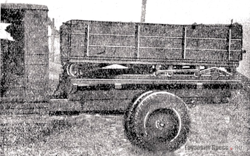 Роликовый инерционный самосвал на шасси ЗИС-5 по проекту инженера Зильберглита. «Мосавтотрест», 1936 г.