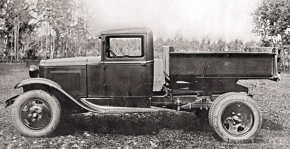 Самый первый образец ГАЗ-С1. Осень  1935 г.