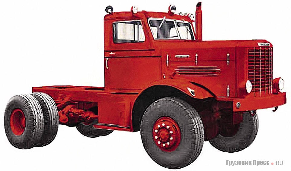 Дизельный Oshkosh W-2208, полная масса – 18,2 т, 1953 г.