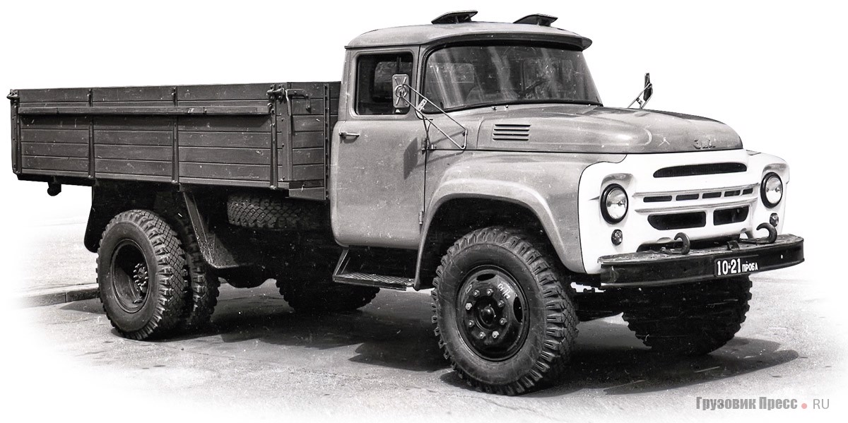Облицовка радиатора серийного автомобиля ЗИЛ-130 1964 года оказалась наиболее удачной по внешнему виду и прочности