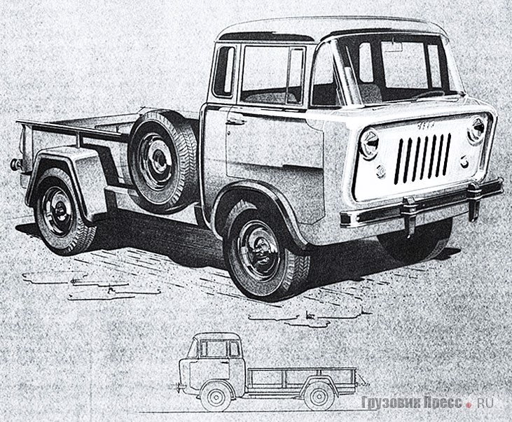 Брукс Стивенз старался сделать облик Jeep Forward Control более привлекательным