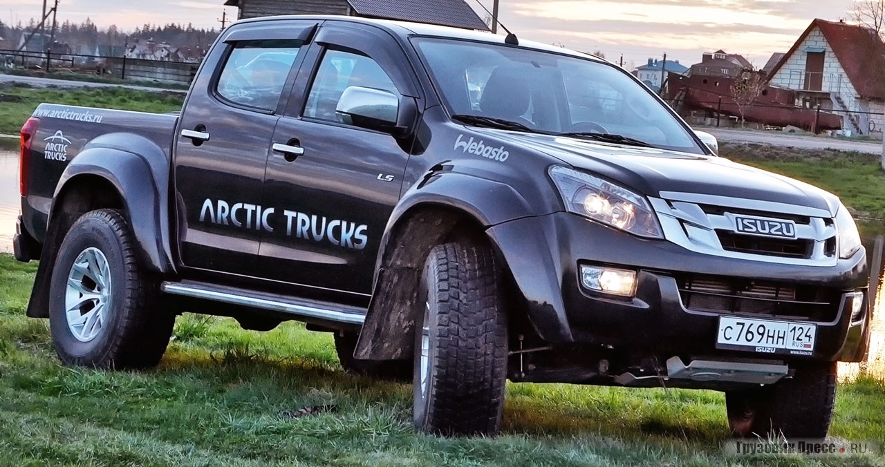 Тест-драйв Isuzu D-Max Arctic Trucks AT35