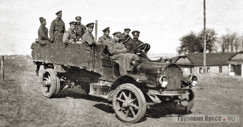 Трёхтонные грузовики White TAD на службе Отдельных автомобильных рот русской армии. 1915–1916 гг.