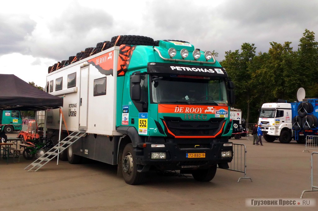 Техничка команды PETRONAS TEAM DE ROOY IVECO