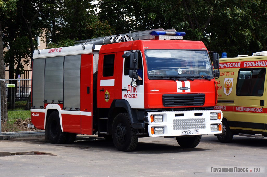 Автоцистерна Rosenbauer на шасси  «Кентавр»