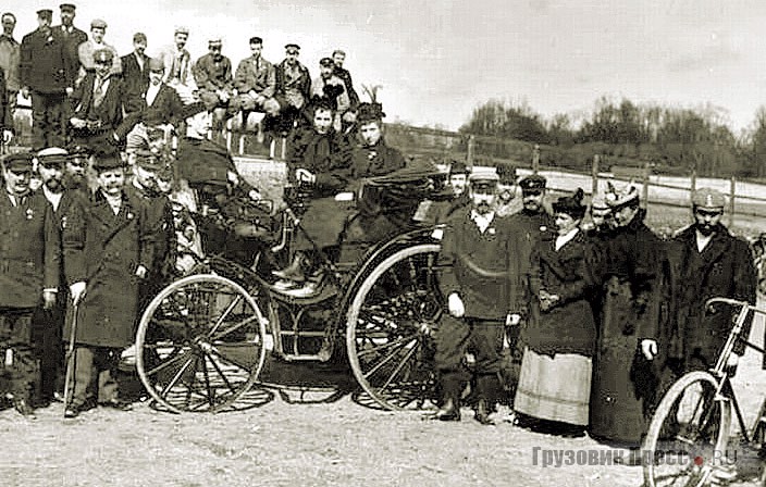 Автомобиль Benz Victoria. Петербург, 1896 г.
