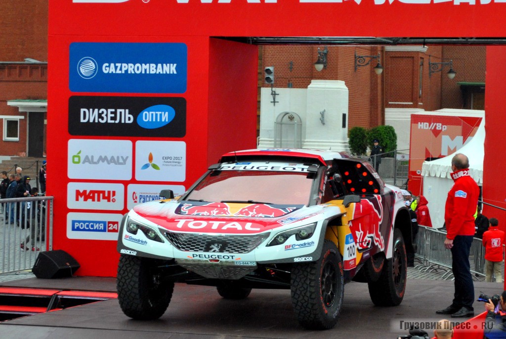 Peugeot 3008 Dkr команды TEAM PEUGEOT TOTAL