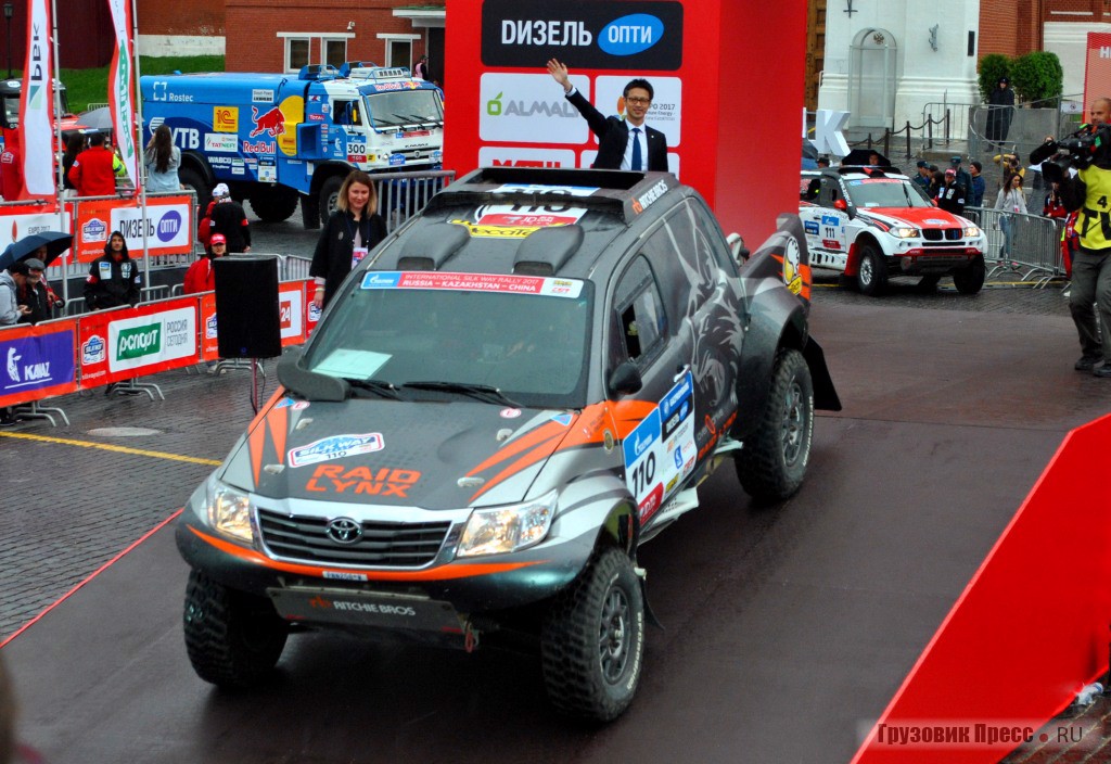 TOYOTA Hilux команды RAID LYNX